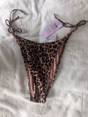 *NWT* Bikini Bottom. Cheetah Print